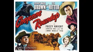 Cheyenne Roundup (1943) Johnny Mack Brown Western Movie
