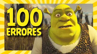 🟢100 Errores🟢 en Shrek 1-2-3-4 Que Quizás No Notaste