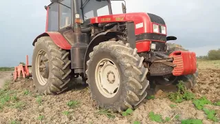 MTZ 1221 QUIVOGNE SSDR M 5 Talajlazítóval