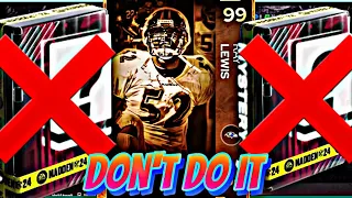 Do not open mystery pack there back Madden 24