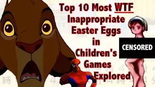 Shocking Easter Eggs in Kid Games Analyzed & Ranked