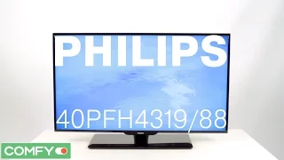 Philips 40PFH4319/88 - Full HD-телевизор собранный в Европе - Видеодемонстрация от Comfy.ua