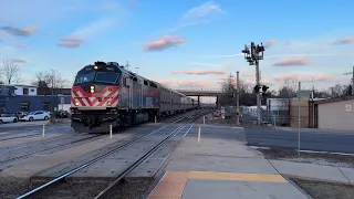 The Complete Metra Evening Rush Hour At LaVergne On February 16, 2024