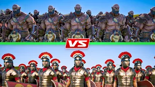ORC ARMY ATTACK TO ROME ARMY | Ultimate Epic Battle Simulator 2