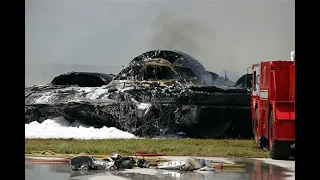23 Feb 2008 - The B2 "Spirit of Kansas" crashed on the runway shortly after take-off.