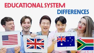 US / UK / Australia / South Africa Educational System Differences