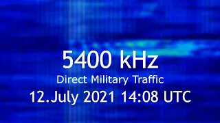 5400 kHz DMT Unknown stations 12.July 2021 14:08 UTC