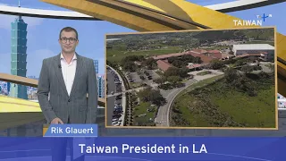 Taiwan President in LA, News at 14:00, April 4, 2023 | TaiwanPlus News