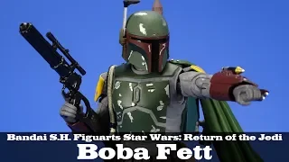 S.H. Figuarts Boba Fett Star Wars Return of the Jedi Bandai Tamashii Nations Action Figure Review