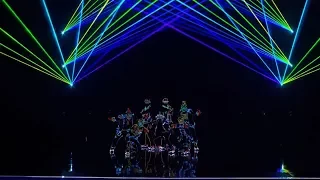 EPIC MOVES!! LIGHT BALANCE ROCK the DANCE FLOOR with Derek HOUGH   America's Got Talent FINALE