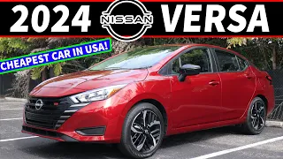 2024 Nissan Versa Quick Review // The last CHEAP car in America is worth every penny