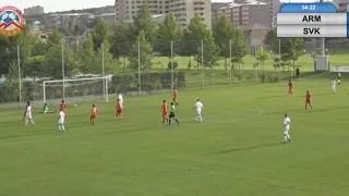 U16. Armenia - Slovakia. Robert Starcek's goal