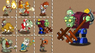 Prime Gargantuar Vs All Zombies - Who Will Win? - PvZ 2 Zombie Vs Zombie