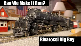 Can We Make This Rivarossi Big Boy Run Again? Sitting for 20 Years