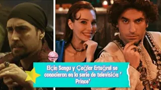 Elcin Sangu y Caglar Ertugrul se conocieron en la serie de televisión 'Prince' #caglarertugrul