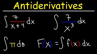 Antiderivatives