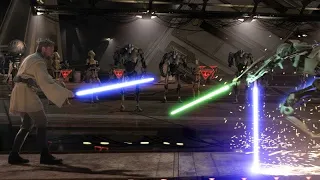 Obi-Wan Kenobi vs General Grievous | Full Fight Scene - Star Wars: Revenge of the Sith