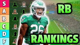 Dynasty Running Back Rankings & Tiers UPDATED (Post Draft)