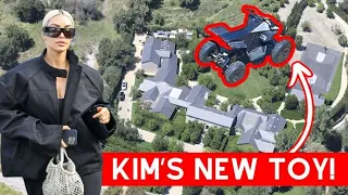 Kim Kardashian Adds A Tesla Quad To Complement Her Cybertruck