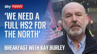 HS2: Northern levelling up 'never going to happen' now Manchester leg scrapped