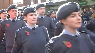 Burgess Hill Remembrance Parade 2019