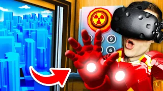 NEW Becoming IRON MAN In VIRTUAL REALITY ELEVATOR (Floor Plan VR Funny Gameplay)