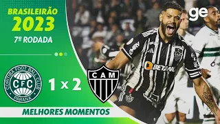 CORITIBA 1 X 2 ATLÉTICO-MG | MELHORES MOMENTOS | 7ª RODADA BRASILEIRÃO 2023 | ge.globo