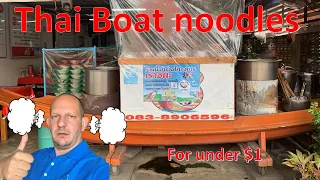 Thai Boat noodles in Bangkok