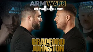 DAVID BRADFORD Vs. ADAM JOHNSTON - ARM WARS ‘IRON HOUSE 2’ - ARMWRESTLING SUPERMATCH