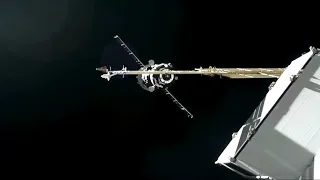 Watch a Russian cargo spacecraft dock with space station after only 2 orbits