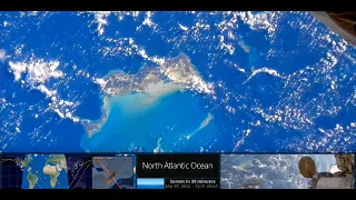 Mar 7 2022: Int'l Space Station ISS passes over Turks and Caicos Islands in the Caribbean #shorts