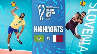 🇧🇷 BRA vs. 🇶🇦 QAT - Highlights Preliminary Phase | Men's World Championships 2022