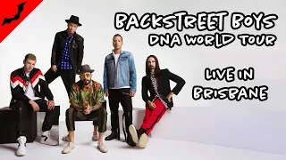 Backstreet boys dna world tour Brisbane 8th march 2023 feat Samantha jade