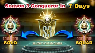 How To Push Conqueror In New State Mobile Season 3 ? Pubg New State Rank Push Tips & Tricks In Hindi