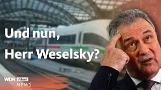 Weselsky im Interview: Der nächste Streik der Bahn | WDR Aktuelle Stunde