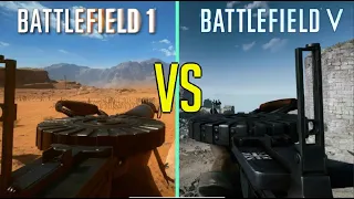Battlefield 5 vs Battlefield 1 - Weapon Comparison (Gun Sounds and Animations)