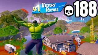 188 Elimination Solo vs Squads Wins Full Gameplay (Fortnite Chapter 4 Season 3)