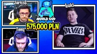 POLACY ZGARNIAJĄ 575,000 PLN NA WORLD CUP! | FORTNITE WORLD CUP | DZIEŃ 3