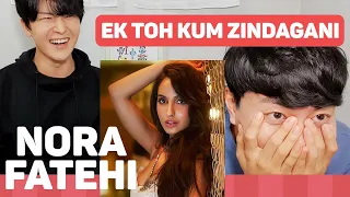 Nora Fatehi Reaction by Korean | Ek Toh Kum Zindagani | Marjaavaan | Foreigner Reaction 2019