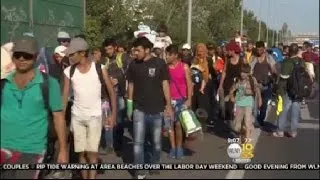 Syrian Refugees Fleeing War