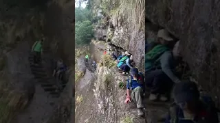 DUDE FALLS TO HIS DEATH DURING HIKE ON MOUNTAINSIDE