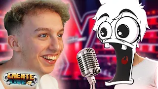 Hugo LACHT über THE VOICE KIDS Sängerin 💀 CREATE LIVE 4