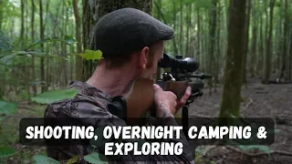 Overnight Camp, Air Rifles, Exploring New Woodland