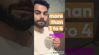 What is the diet plan of Virat Kohli