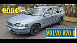 I bought the cheapest Volvo V70 II in Germany I My new car project (high mileage+check engine light)