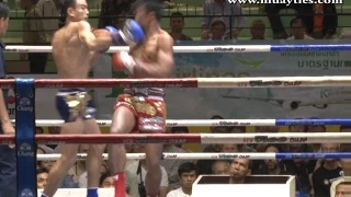 Muay Thai Fight - Singdam vs Manasak- New Lumpini Stadium, Bangkok, 6th March 2015