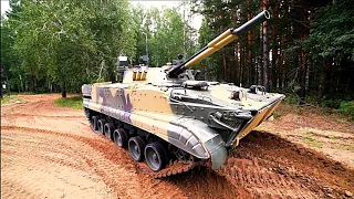 Newest armored military vehicles in Russia