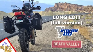 Death Valley Adventure - Solo - Yamaha Tenere 700 (LONG EDIT)