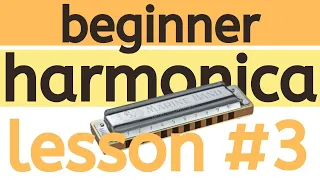 Beginner Harmonica Lesson 3 - Clean Single Notes