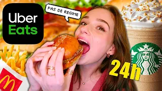 JE MANGE UBER EAT PENDANT 24H (extrême) | Andie Ella